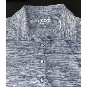 IZOD Golf Women’s Navy Blue Collared Sleeveless Shirt Size S
